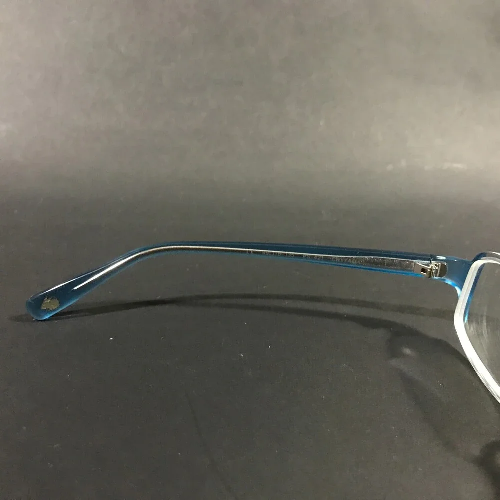 Paul Smith Eyeglasses Frames PS-421 CRY/AQ Blue Clear Rectangular 49-16-135